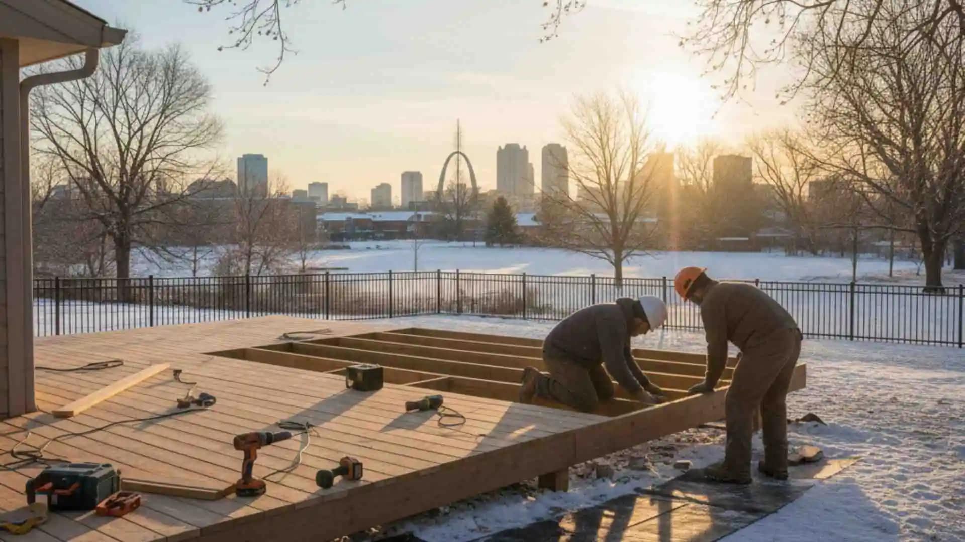 Start Your Deck Project in January | Beat the Spring Rush STL
